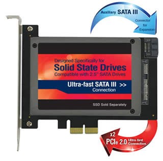 SSD 2台+eSATA 2ポートの拡張カードが登場！ : VC社長日記