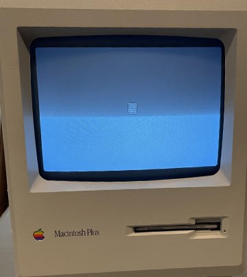 Macintosh Plus 起動！ : VC社長日記