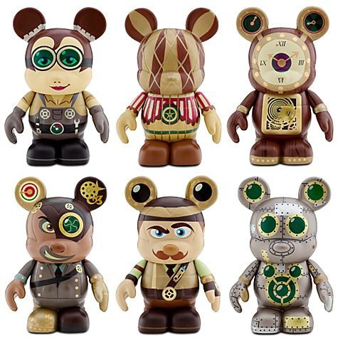 バイナルメーション スチームパンク Vinylmation Steam Park Set ディズニー バイナルメーション Vinylmation Toys