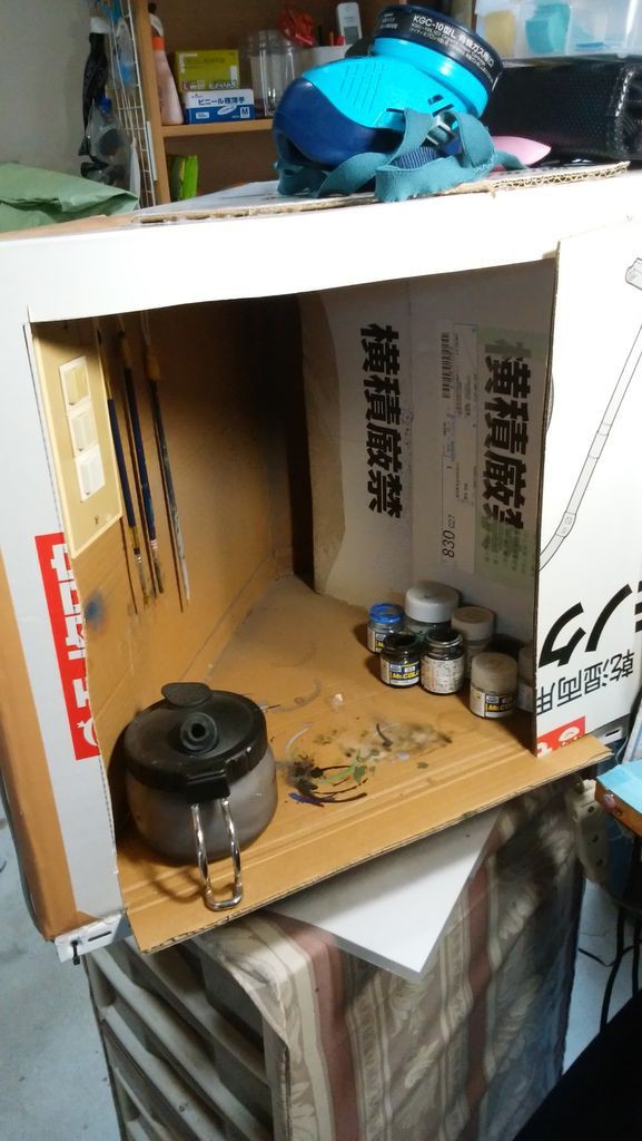 塗装ブースの改良 : 雑魚のジークなブログ