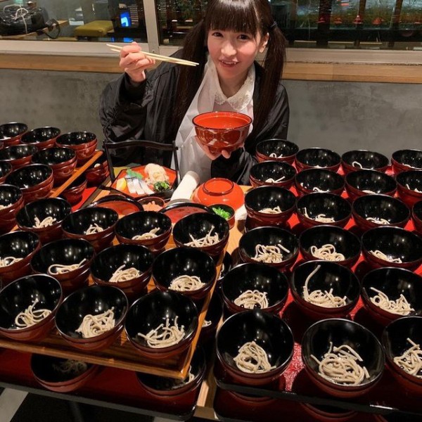 画像 大食いタレント もえのあずきさん 30 わんこそばを800杯食べるｗｗｗｗｗｗ Vipまとめ速報