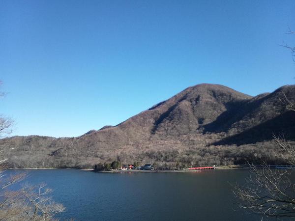 赤城山 11月14日 晴れ 0 覚満淵氷結 赤城山日記