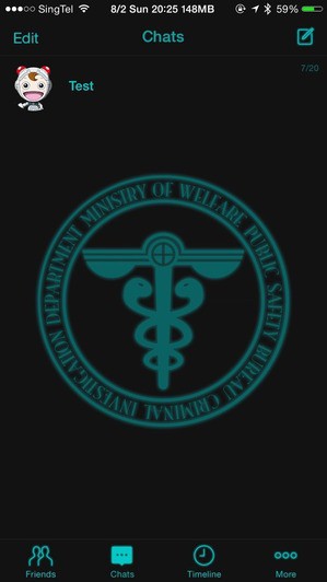 Line 非公式着せ替え Psycho Pass Wabisuke Blog