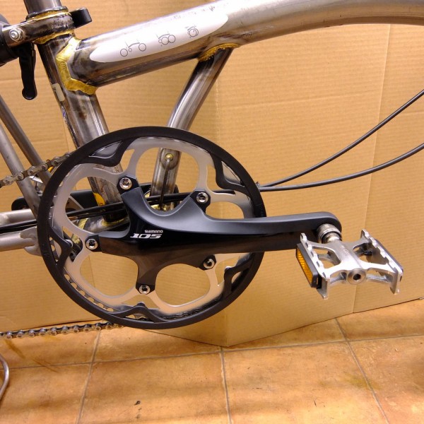 希少】シマノ 105 クランク ブロンプトン 希少】シマノ 105 クランク