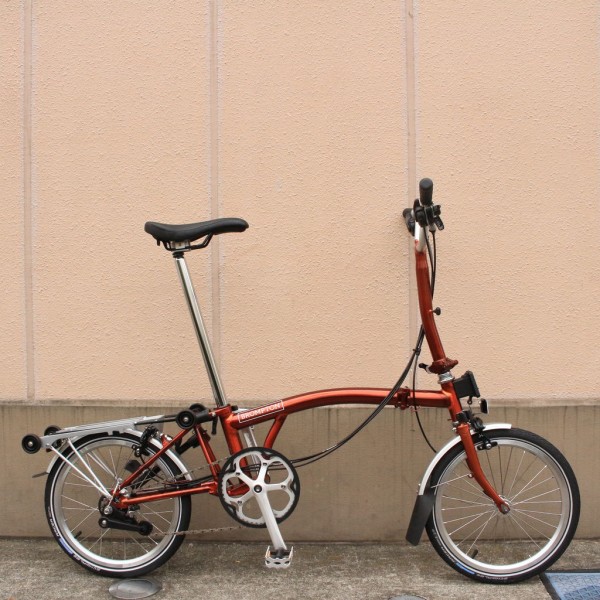 BROMPTON(ブロンプトン)新色［フレイムラッカー］［パープルメタリック