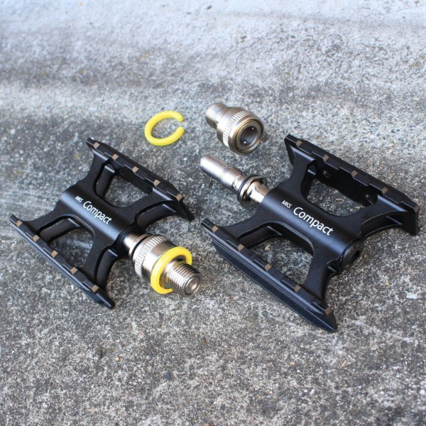 ☆新品☆Cos.Ti製 MKS Compact EZY用軽量チタン製ペダル軸 新品 最終特価 Cos Ti製 MKS Compact EZY用軽量チタン製ペダル軸