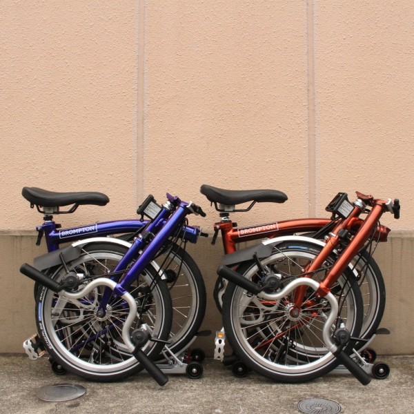 BROMPTON(ブロンプトン)新色［フレイムラッカー］［パープルメタリック 