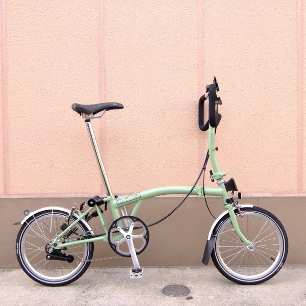 BROMPTON P6L「セージグリーン」「クラレット」 : wadacycleのBlog