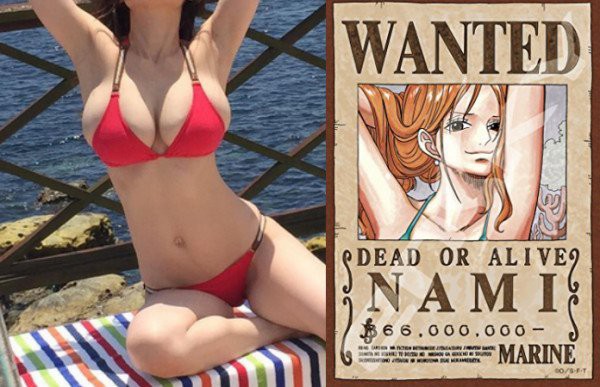 超絶ナイスバディ 漫画 ワンピース の航海士 ナミのようだと大絶賛のグラビア写真 話題のニュースまとめ