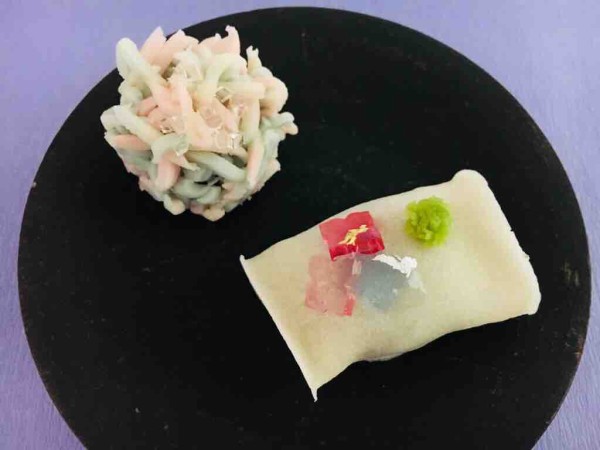 第2253回 一幸庵の生菓子 雨降り花 と 蟷螂生 かまきりしょうず 和菓子魂 Powered By ライブドアブログ