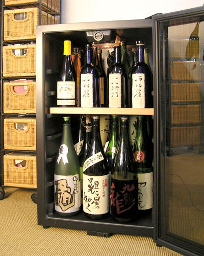 ワインセラーを日本酒庫に 1升瓶12本 4合瓶orワイン12本ok Waiwai Oasis