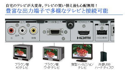 テレビ・オーディオ・カメラブラウン管テレビ HDMI接続