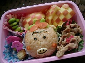 はなかっぱ ももかっぱデコ弁当 140 わんたるママの宝探し