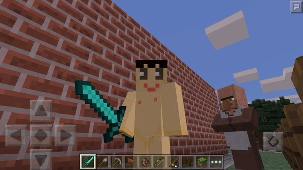 裸んぼスキン ものちゃんマイクラスキン作成配布所