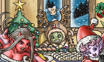 ドラクエ10 クリスマスイベント攻略 ワーム通信ギャラクシー