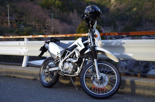 千葉発 Kawasaki KLX125 LX125C 林道 オフロード Dトラッカー カワサキ