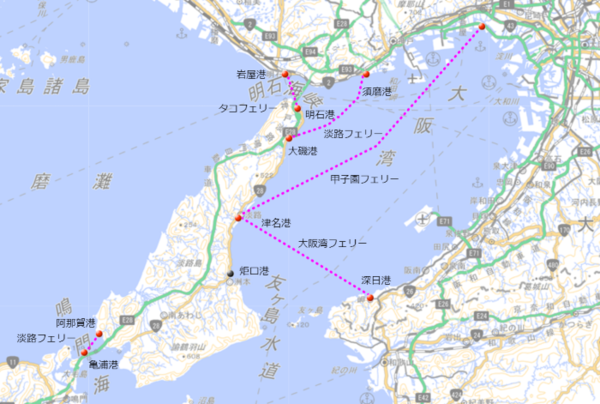 旧淡路フェリーボート乗り場、旧阿那賀港を撮りまくり。 : 橋を渡ると、そこは・・・。No3 淡路島をぶらぶら