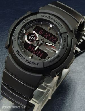 G Shock マット ブラック レッド アイ G 300ml 1ajf タナカ時計店のブログ