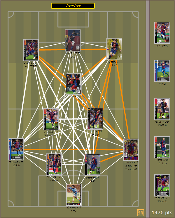 新チームはバルセロナ縛り チーム縛りで楽しむwccf
