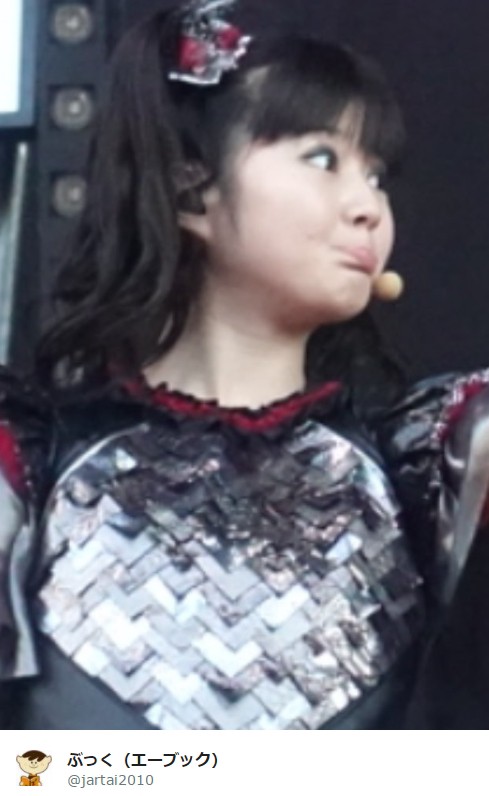 Babymetal ゆいちゃんの変顔 Babymatometal