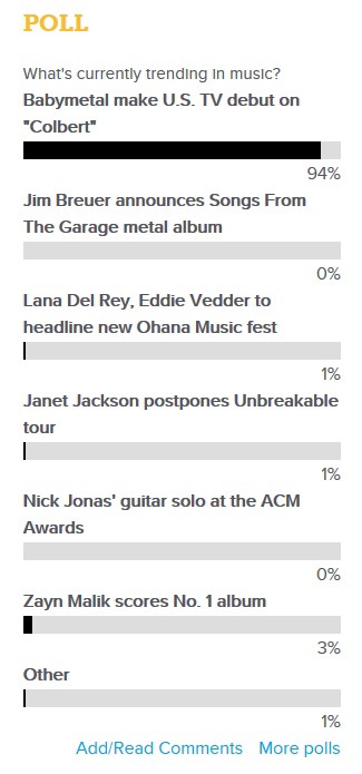 Babymetal グラミー賞 いま音楽業界でのトレンドは トップにベビメタアメリカtv初出演 Babymatometal