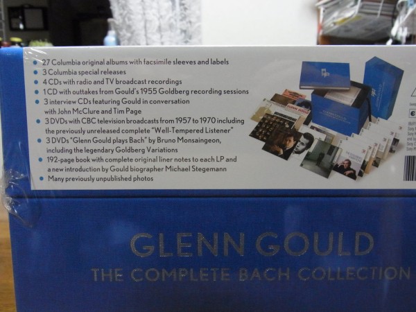 GLENN GOULD THE COMPLETE BACH COLLECTION 38CD+6DVD グレン