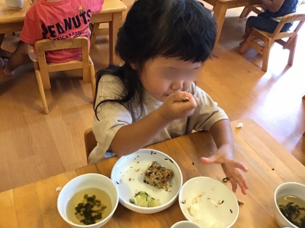 手作りふりかけ チューリップ保育園 共育