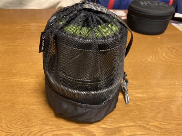 エバニュー “Backcountry Almi Pot”軽量で無骨、焚き火に映える