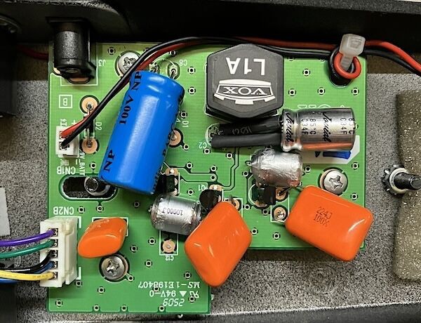 VOX V847 改造ジャンク品 ワウペダル（Vox V847A）のトゥルーバイパス化をしてみた