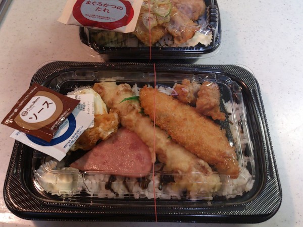 ほっともっと Bigのり弁 白身フライ 東山水上行