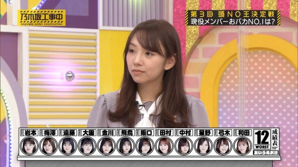 和田まあや Vs 弓木奈於 頭no王 坂道の娘