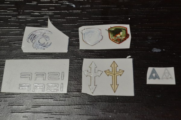 転写シールによる自作デカールの作り方 : WING9 Engage！