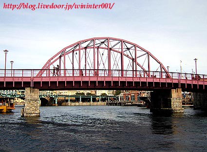 アメリカの港町を見守る赤い鉄橋 ハドソンリバーブリッジ ｔｄｒな生活 Ooｏ