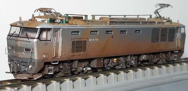 Kato 3065-5 EF510 500 JR貨物色（銀）の第2期 追加加工整備