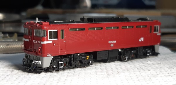 TOMIX 7157 TOMIX 7157 ED75 700 後期型の精密加工整備 758号機にする その