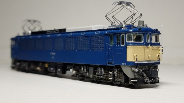 Kato 3058-4 EF62 後期形 JR仕様の追加台車の精密加工整備
