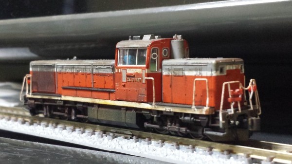 KATO 7011-1 DE10耐寒形 入線と加工 : （仮称）東北本線 岩○機関区