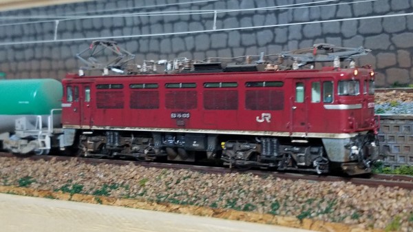 TOMIX 2105 ED75 1000 （前期形・JR貨物新更新車）の追加加工