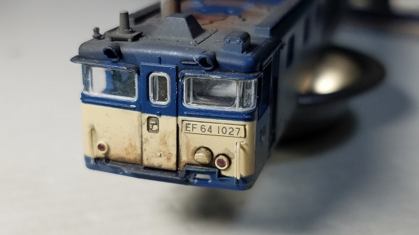 Kato 3023-1 EF64 1000 一般色の追加加工整備 その① : （仮称