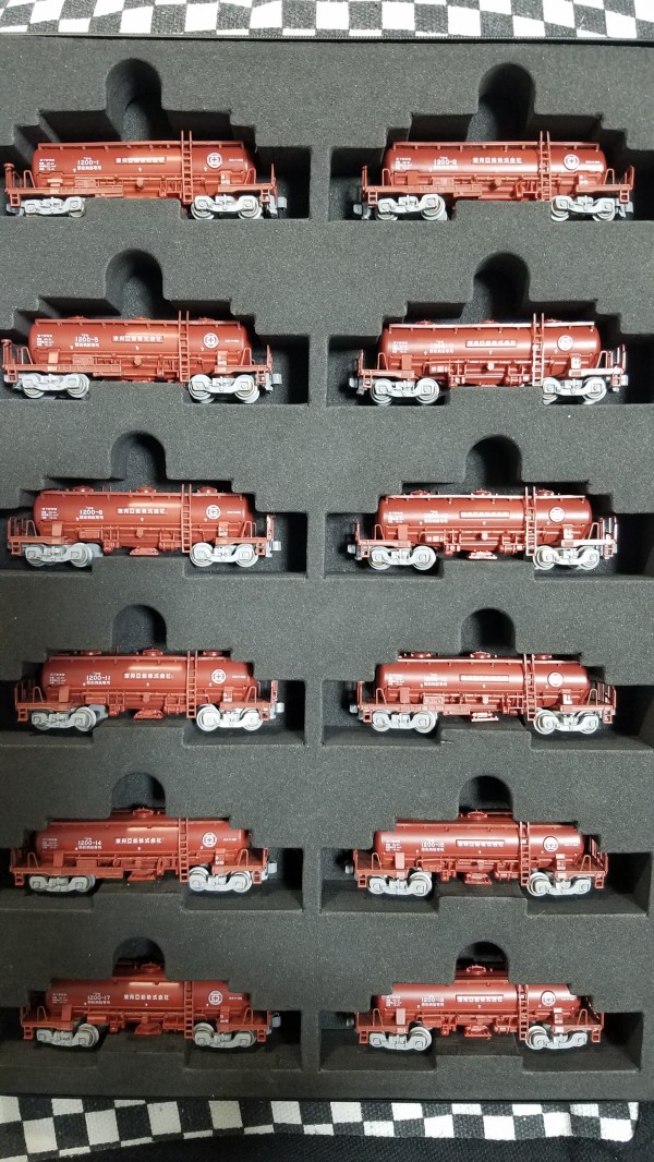 【最終値下げ】ポポンデッタ　トキ25000　タキ1200セット ポポンデッタ 東邦亜鉛車両セット（安中貨物）を買いました その