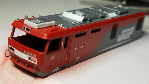 Kato 3037-2 EH500 3次形 後期仕様の加工整備 その③ : （仮称）東北