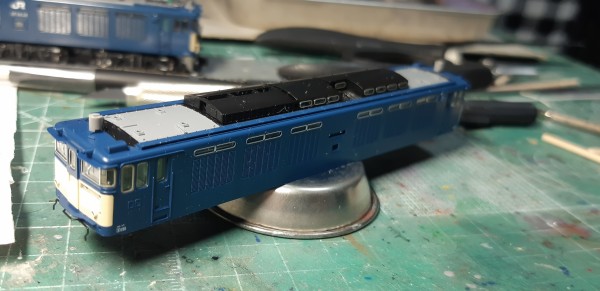 TOMIX 7130 EF64 0 37号機国鉄復活色の精密加工整備 その② : （仮称