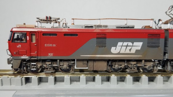 Kato 3037-2 EH500 3次形後期仕様の加工整備 その⑤完成