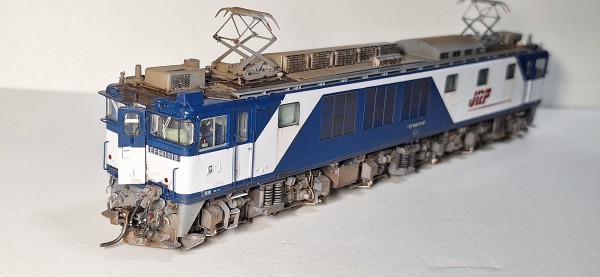 TOMIX HO-123 EF64-1000 JR貨物更新色の精密加工 その⑥完成 : （仮称