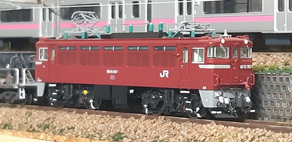 TOMIX 7157 ED75 700 後期型の精密加工整備 767号機にする その