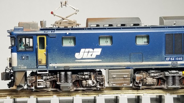 Kato 3023-5 EF64 1000 JR貨物広島更新色タイプの追加台車精密