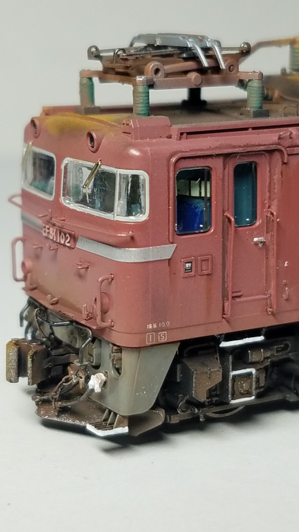 Kato 3066-1 EF81 一般色の精密加工整備 その⑤完成 : （仮称