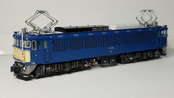 Kato 3058-4 EF62 後期形 JR仕様の追加台車の精密加工整備 : （仮称 