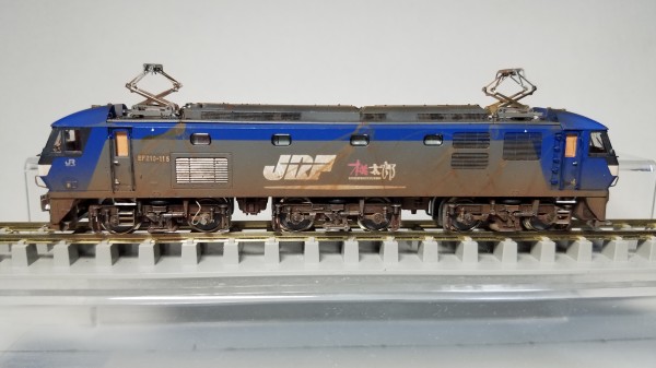 Kato 3034-3 EF210 100番台シングルアームパンタグラフの追加加工整備 その④完成 : （仮称）東北本線 岩○機関区