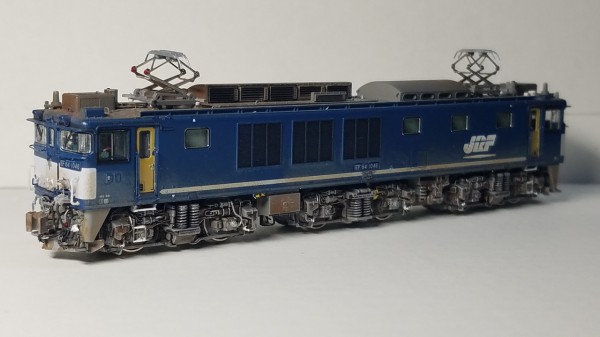 Kato 3023-5 EF64 1000 JR貨物広島更新色タイプの追加台車精密加工整備